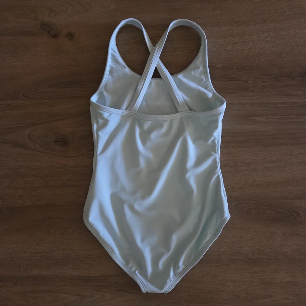PacSun Kids Tank One Piece Logo and‎ Palm Tree Swimsuit NWOT